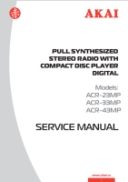 Akai ACR-33-MP-Service-Manual 